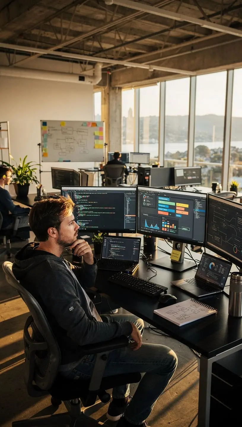 Infographic illustrating automation steps for repetitive tasks